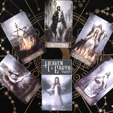 Load image into Gallery viewer, Heaven Earth Tarot Kit Cards 78 New Tarot Cards For Beginners With Guidebook Card Game Board Game Exquisite And Guidebook