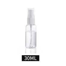 Load image into Gallery viewer, Refillable Bottles Travel Transparent Plastic Perfume Atomizer Empty Small Spray Bottle 30/50/100ml Toxic Free Safe Dropship
