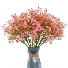 Load image into Gallery viewer, 90Heads 52cm Babies Breath Artificial Flowers Plastic Gypsophila DIY Floral Bouquets Arrangement for Wedding Home Decoration