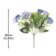 Load image into Gallery viewer, Silk Artificial Rose Flowers Cheap Autumn Decoration White Wedding Home Christmas Fall Fake Flower Bouquet Craft Wreath Supplies