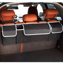 Load image into Gallery viewer, High Capacity Adjustable Car Storage Box Backseat 4 Bag Trunk Organizer Multi-use Oxford Car Seat Back Organizers Car Accesories