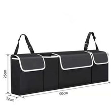 Load image into Gallery viewer, High Capacity Adjustable Car Storage Box Backseat 4 Bag Trunk Organizer Multi-use Oxford Car Seat Back Organizers Car Accesories
