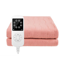 Load image into Gallery viewer, Warm Heater Velvet Electric Heating Blanket 4 Gear Temperature Timing Controller Room Electric Blanket Pad Mat