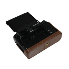 Load image into Gallery viewer, High Quality Camera Bag PU Leather Half Body Set Cover For Fujifilm FUJI X-E4 XE4 Bottom Case With Battery Opening