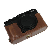 Load image into Gallery viewer, High Quality Camera Bag PU Leather Half Body Set Cover For Fujifilm FUJI X-E4 XE4 Bottom Case With Battery Opening