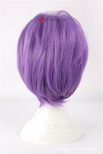 Load image into Gallery viewer, High Quality Kuroko's Basketball Murasakibara Atsushi Cosplay Wig Short Purple Hair Cosplay Costume Wigs + Wig Cap
