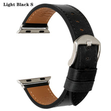 Load image into Gallery viewer, Leather Strap For Apple Watch Band 45mm 41mm 42mm 38mm 44mm 40mm Series 7 6 SE 5 4 3 iWatch Watchband