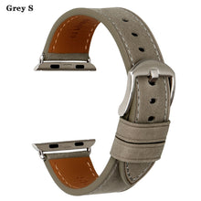 Load image into Gallery viewer, Leather Strap For Apple Watch Band 45mm 41mm 42mm 38mm 44mm 40mm Series 7 6 SE 5 4 3 iWatch Watchband