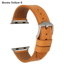 Load image into Gallery viewer, Leather Strap For Apple Watch Band 45mm 41mm 42mm 38mm 44mm 40mm Series 7 6 SE 5 4 3 iWatch Watchband