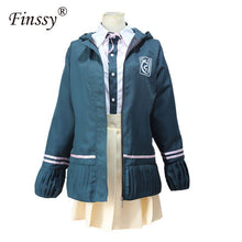 Load image into Gallery viewer, High School Students Uniform Anime Danganronpa Nanami ChiaKi Cosplay Costume Long-sleeved Jacket Short Skirt Loli Skirt