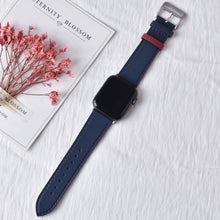 Load image into Gallery viewer, Leather loop Band for iWatch 40mm 44mm Sports Strap band for Apple watch 42mm 38mm Series 3 4 5 6 SE 7 41MM 45MM