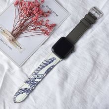 Load image into Gallery viewer, Leather loop Band for iWatch 40mm 44mm Sports Strap band for Apple watch 42mm 38mm Series 3 4 5 6 SE 7 41MM 45MM