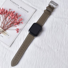 Load image into Gallery viewer, Leather loop Band for iWatch 40mm 44mm Sports Strap band for Apple watch 42mm 38mm Series 3 4 5 6 SE 7 41MM 45MM