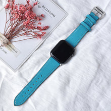 Load image into Gallery viewer, Leather loop Band for iWatch 40mm 44mm Sports Strap band for Apple watch 42mm 38mm Series 3 4 5 6 SE 7 41MM 45MM