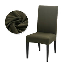 Load image into Gallery viewer, Slipcover Removable Anti-dirty Seat Chair Cover Spandex Kitchen Cover for Banquet Wedding Dinner Restaurant housse de chaise 1PC