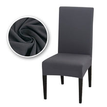 Load image into Gallery viewer, Slipcover Removable Anti-dirty Seat Chair Cover Spandex Kitchen Cover for Banquet Wedding Dinner Restaurant housse de chaise 1PC