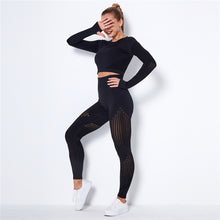 Load image into Gallery viewer, Yoga Set Two Piece Bra Leggings Workout Fitness Sets For Women