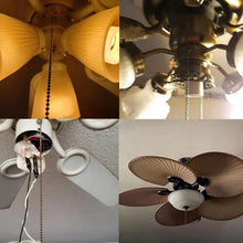 Load image into Gallery viewer, Home Ceiling Fan Light Lamp Replacement Parts 3position 4 Wire Pull Chain Control Switches