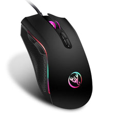 Load image into Gallery viewer, Upgraded version RGB Light 7200DPI Macro Programmable 7 Buttons Optical USB Wired Mouse Gamer Mice computer Gaming
