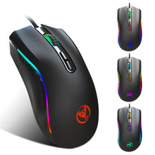 Load image into Gallery viewer, Upgraded version RGB Light 7200DPI Macro Programmable 7 Buttons Optical USB Wired Mouse Gamer Mice computer Gaming