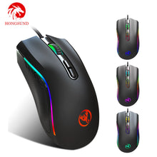 Load image into Gallery viewer, Upgraded version RGB Light 7200DPI Macro Programmable 7 Buttons Optical USB Wired Mouse Gamer Mice computer Gaming