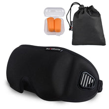 Load image into Gallery viewer, High-Grade Fabric EyeShade Portable Sleeping Eye Mask Eyepatch Padded Shade Cover Eye Mask Night Rest Blindfold Sleep Bandage