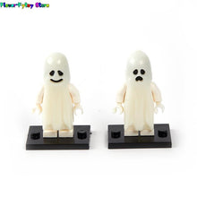 Load image into Gallery viewer, Horror Halloween Series Building Blocks Luminous Smiling & Crying Ghost Model Action Figures Small Bricks Toys for Children