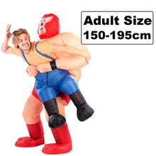 Load image into Gallery viewer, Adult Kids Alien Inflatable Costume Boys Girl Party Cosplay Costume Funny Suit Anime Fancy Dress Halloween Costume For Man Woman