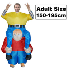 Load image into Gallery viewer, Adult Kids Alien Inflatable Costume Boys Girl Party Cosplay Costume Funny Suit Anime Fancy Dress Halloween Costume For Man Woman