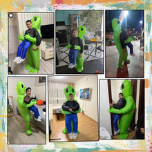 Load image into Gallery viewer, Adult Kids Alien Inflatable Costume Boys Girl Party Cosplay Costume Funny Suit Anime Fancy Dress Halloween Costume For Man Woman