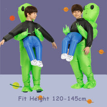 Load image into Gallery viewer, Adult Kids Alien Inflatable Costume Boys Girl Party Cosplay Costume Funny Suit Anime Fancy Dress Halloween Costume For Man Woman