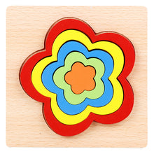Load image into Gallery viewer, Hot Baby Geometry Cognitive Toys Kindergarten Early Educational Toy Kids 3D Wooden Puzzle Learning Toys for Children