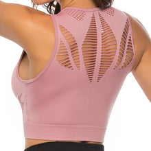 Load image into Gallery viewer, Yoga Bra Fitness Women's T-shirts Workout Sports Bra Yoga Vest Running Gym Sport
