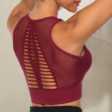 Load image into Gallery viewer, Yoga Bra Fitness Women's T-shirts Workout Sports Bra Yoga Vest Running Gym Sport