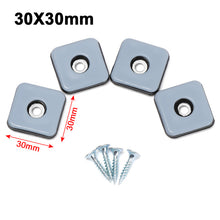 Load image into Gallery viewer, 8Pcs Slider Pad Easy Move Heavy Chair Table Bases Protector Leg Anti-abrasion Floor Mat Furniture Hardware with Screws