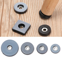 Load image into Gallery viewer, 8Pcs Slider Pad Easy Move Heavy Chair Table Bases Protector Leg Anti-abrasion Floor Mat Furniture Hardware with Screws