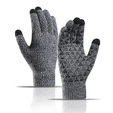 Load image into Gallery viewer, Hot Selling Winter Warm Beanie Hat Scarf Gloves Set Unisex Winter Warm Knitted Beanie Hat Neck Glove for Men Women -B5