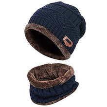 Load image into Gallery viewer, Hot Selling Winter Warm Beanie Hat Scarf Gloves Set Unisex Winter Warm Knitted Beanie Hat Neck Glove for Men Women -B5