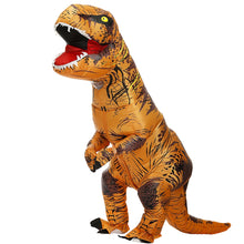 Load image into Gallery viewer, Hot T-Rex Dinosaur Inflatable Costume Purim Halloween Party Cosplay Fancy Suits Mascot Cartoon Anime Dress for Adult Kids