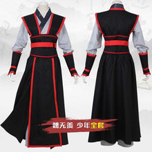 Load image into Gallery viewer, Cool cosplay Wei Wuxian Cosplay Mo Xuanyu Costume Grandmaster of Demonic Cultivation Cosplay Mo Dao Zu Shi Costume Men