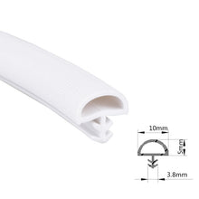 Load image into Gallery viewer, Wooden door seal Wooden Door Crash Bar Article Window Doors And Windows Sealing Trip Windproof Card Slot