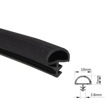 Load image into Gallery viewer, Wooden door seal Wooden Door Crash Bar Article Window Doors And Windows Sealing Trip Windproof Card Slot