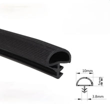Load image into Gallery viewer, Wooden door seal Wooden Door Crash Bar Article Window Doors And Windows Sealing Trip Windproof Card Slot