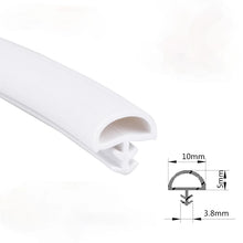 Load image into Gallery viewer, Wooden door seal Wooden Door Crash Bar Article Window Doors And Windows Sealing Trip Windproof Card Slot