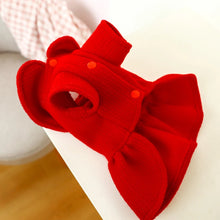 Load image into Gallery viewer, Pet Clothes Dog Coat Warm Christmas Year Festive Christmas Elk Couple Dress Skirt Hoodie Dog Clothes Dog Hoodies Dress