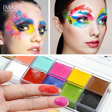 Load image into Gallery viewer, 12 Colors Body Face Oil Paints Professional DIY Painting Oil Art Make Up Use In Face Or Body Makeup Face Paint Palette