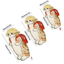 Load image into Gallery viewer, INS Cartoon Cat Carpet Rug Plush Shaggy Fluffy Irregular Bedside Carpet Thicken Floor Mat Doormat Cute Kid Girl Bedroom Decor 러그