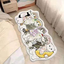 Load image into Gallery viewer, INS Cartoon Cat Carpet Rug Plush Shaggy Fluffy Irregular Bedside Carpet Thicken Floor Mat Doormat Cute Kid Girl Bedroom Decor 러그