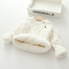 Load image into Gallery viewer, Kids Boys Girls Sweaters Clothes Baby Toddler Warm Sweater Coats Children Cartoon Thicken Tops Wool Pullovers Clothing