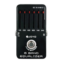Load image into Gallery viewer, JOYO JF-11 6 Band EQ Graphic Equalizer Guitar Effect Pedal True Bypass Electric Guitar Parts Accessories